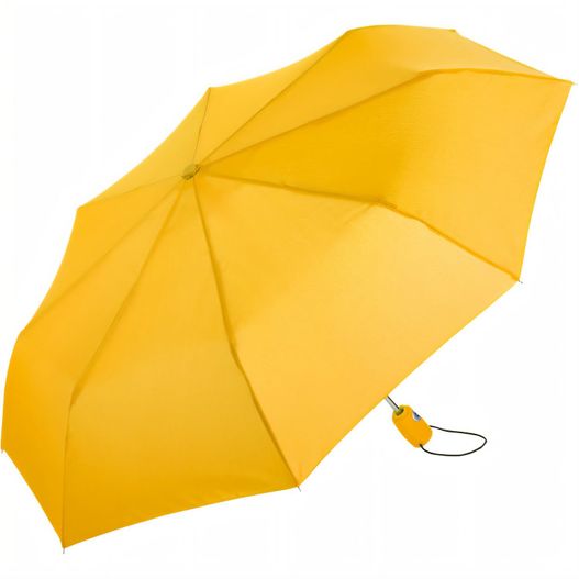 gelber regenschirm mit gelbem griff auf weißem hintergrund Mini-Taschenschirm AOC (Bild 1)