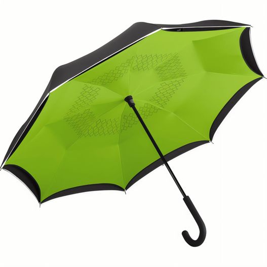 ein grüner regenschirm mit schwarzem griff Stockschirm Contrary (Bild 1)