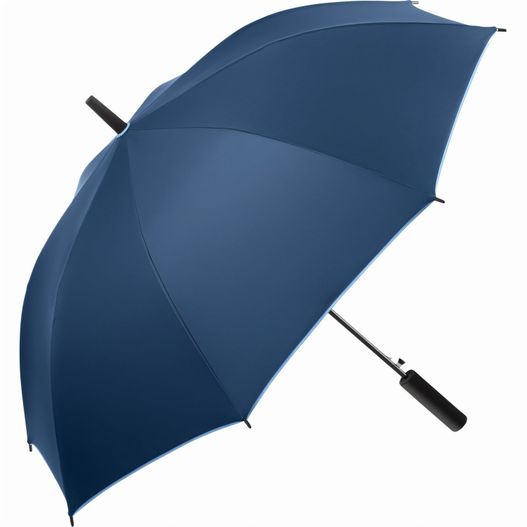 blauer regenschirm mit schwarzem griff AC-Stockschirm Doubleface (Bild 1)