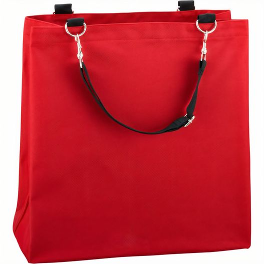 eine rote einkaufstasche mit schwarzem griff Travelmate® Beach Shopper (Bild 1)