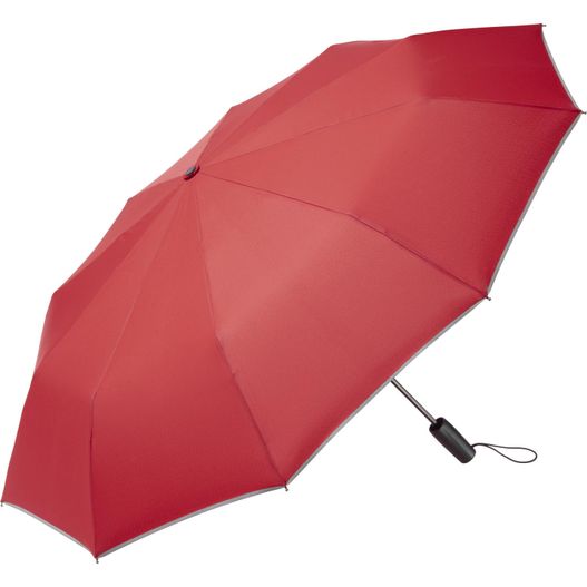 ein roter schirm mit schwarzem griff Gäste-Taschenschirm Jumbo® (Bild 1)