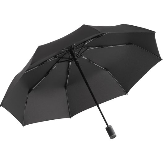 schwarzer regenschirm mit schwarzem griff Taschenschirm AOC Mini Style (Bild 1)