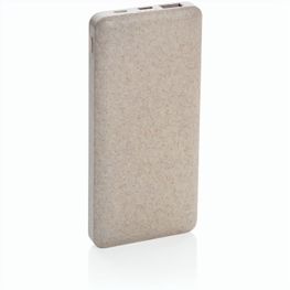 10.000 mAh Weizenstroh Powerbank