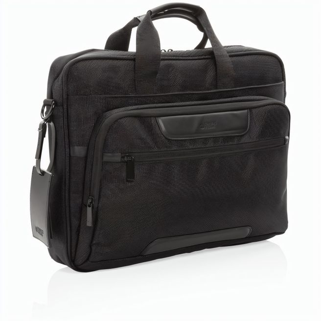 Swiss Peak AWARE™ RPET Voyager 15.6" Laptop-Tasche