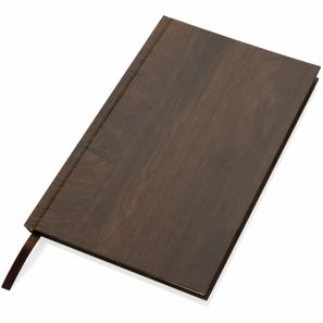 Kavana A5 Notizbuch mit Holz-Print