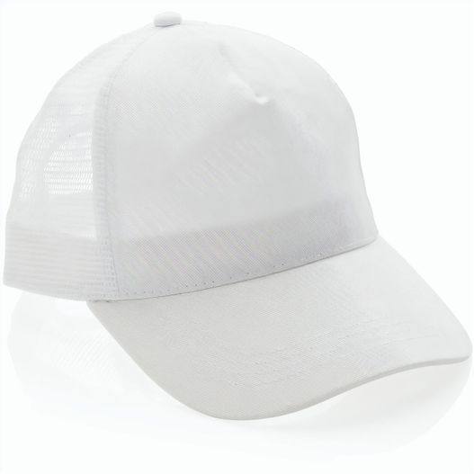 Produktabbildung Impact AWARE™ 190gr Brushed rCotton 5 Panel Trucker-Cap Impact AWARE™ 190gr Brushed rCotton 5 Panel Trucker-Cap (Bild 1)