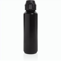 Via RCS Re-Steel Sportflasche mit Verschluss, 600ml