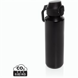 Produktabbildung Via RCS Re-Steel Sportflasche mit Verschluss, 600ml Via RCS Re-Steel Sportflasche mit Verschluss, 600ml