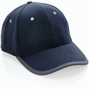 Impact AWARE™ 280gr Brushed rCotton 6 Panel Kontrast-Cap