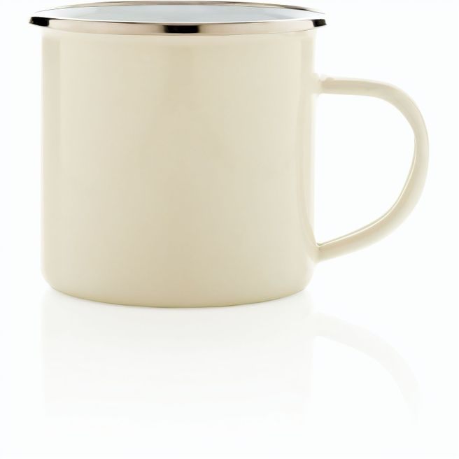 Vintage Emaille Becher