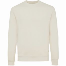 IQONIQ Denali ungefärbt. Rundhals-Sweater aus recycelter BW