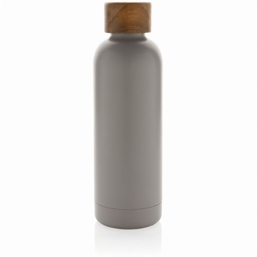 Wood Vakuumflasche aus RCS recyceltem Stainless-Steel (Bild 1)