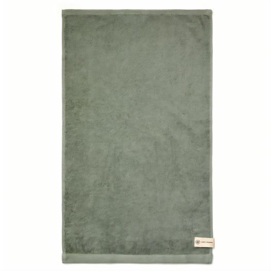 ein grünes handtuch auf weißem hintergrund VINGA Birch Handtuch 40x70, 450gr/m² (Bild 1)