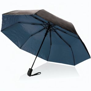 21" Impact AWARE™ RPET 190T Pongee Bi-Color Mini-Schirm