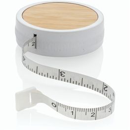 Schneidermaßband aus RCS recyceltem Kunststoff und Bambus