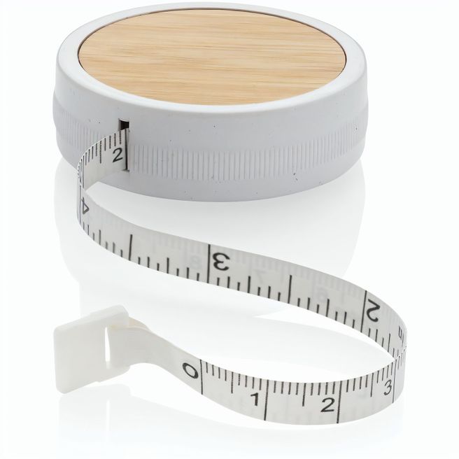 Schneidermaßband aus RCS recyceltem Kunststoff und Bambus