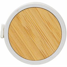 Produktabbildung Schneidermaßband aus RCS recyceltem Kunststoff und Bambus Schneidermaßband aus RCS recyceltem Kunststoff und Bambus