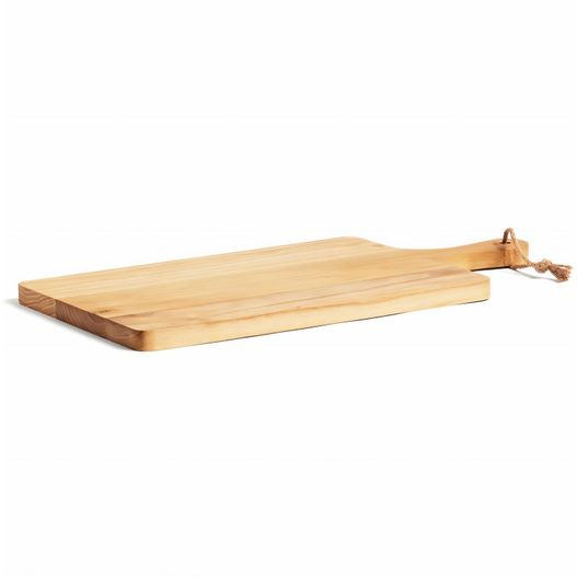 ein holzschneidebrett mit einem griff auf weißem hintergrund VINGA Buscot rechteckige Servierplatte (Bild 1)
