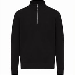 IQONIQ Elgon Quarter-Zip-Sweater aus rec. Baumwolle
