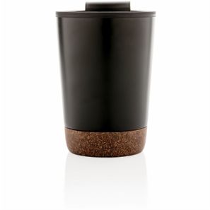 GRS rPP Edelstahl-Kaffeebecher mit Kork