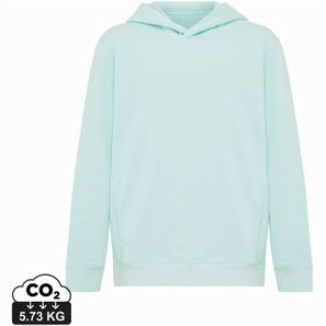Iqoniq Yengo KidsHoodie mit Seitentaschen aus rec. Baumwolle