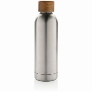 Wood Vakuumflasche aus RCS recyceltem Stainless-Steel