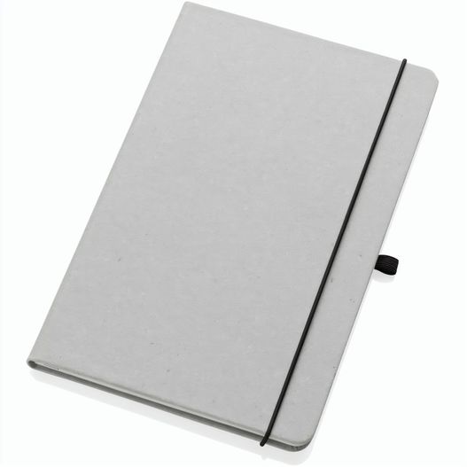 A5 Hardcover Notizbuch aus GRS recyceltem PU (Bild 1)