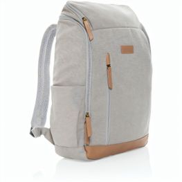 Impact AWARE™ 16 oz. r recyceltem canvas 15" Laptop-Rucksack