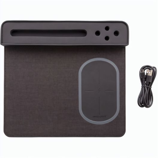 Produktabbildung Air Mousepad mit 5W Wireless Charger und USB Air Mousepad mit 5W Wireless Charger und USB (Bild 1)