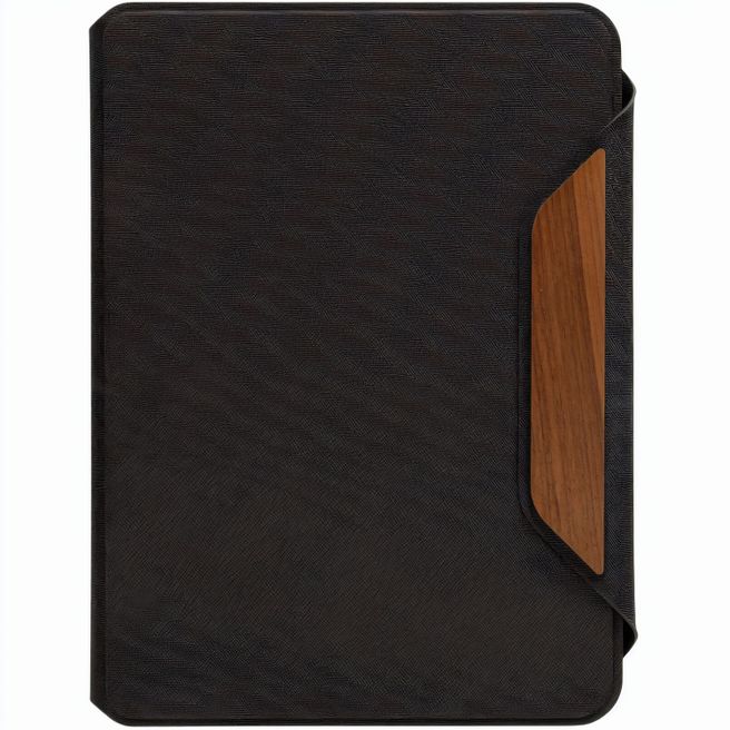 Produktabbildung Teri AWARE™ A5 Portfolio aus RPET und Walnuss Teri AWARE™ A5 Portfolio aus RPET und Walnuss