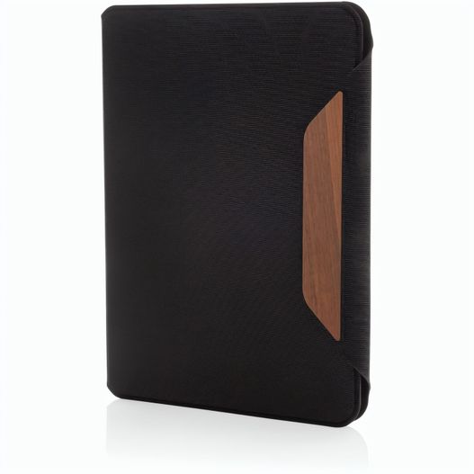 Teri AWARE™ A5 Portfolio aus RPET und Walnuss (Bild 1)