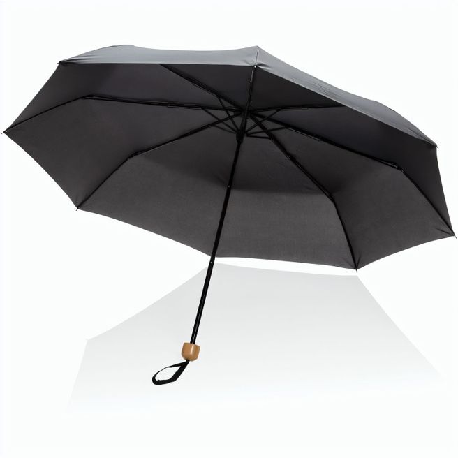 Produktabbildung 20.5" Impact AWARE™ RPET 190T Pongee Bambus Mini-Schirm 20.5" Impact AWARE™ RPET 190T Pongee Bambus Mini-Schirm