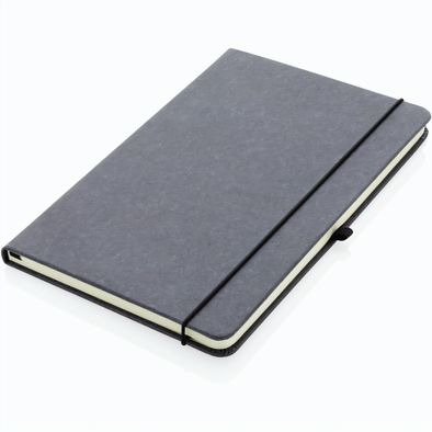 Produktabbildung A5 Hardcover Notizbuch aus GRS recyceltem PU A5 Hardcover Notizbuch aus GRS recyceltem PU
