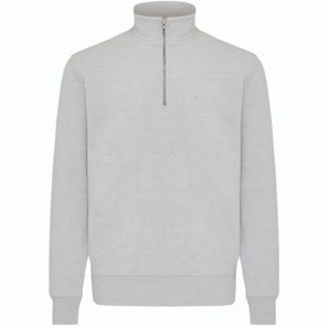 IQONIQ Elgon Quarter-Zip-Sweater aus rec. Baumwolle