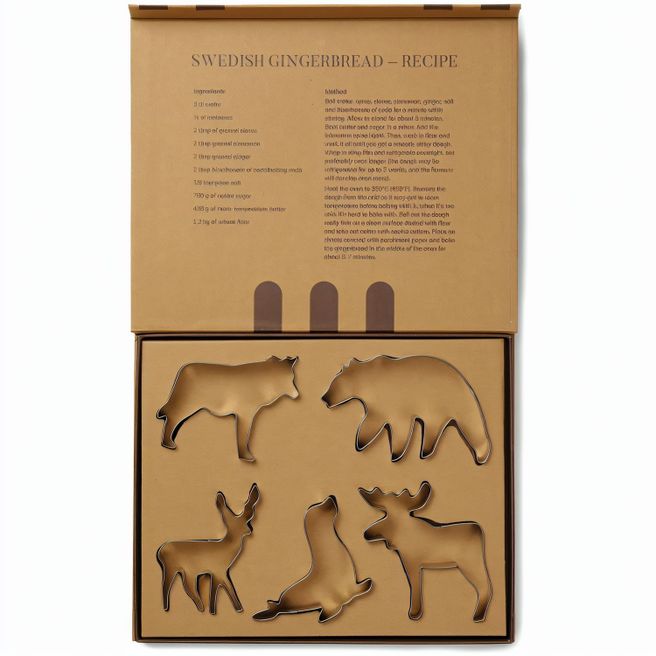 Produktabbildung VINGA Nordic Big 5-tlg. Ausstechformen-Set VINGA Nordic Big 5-tlg. Ausstechformen-Set