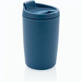 GRS recycelter PP-Becher mit Flip-Deckel