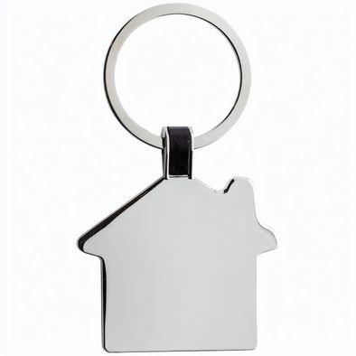 Schlüsselring Haus aus RCS rec. Zinklegierung