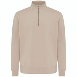 Produktabbildung IQONIQ Elgon Quarter-Zip-Sweater aus rec. Baumwolle IQONIQ Elgon Quarter-Zip-Sweater aus rec. Baumwolle