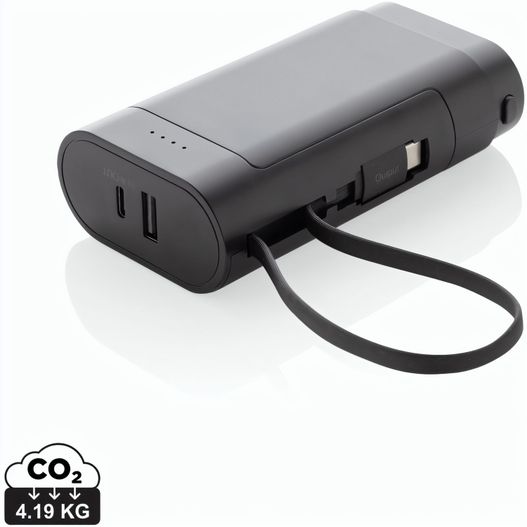 CycleCell 10.000mah Powerbank mit herausnehmbarer Batterie (Bild 1)