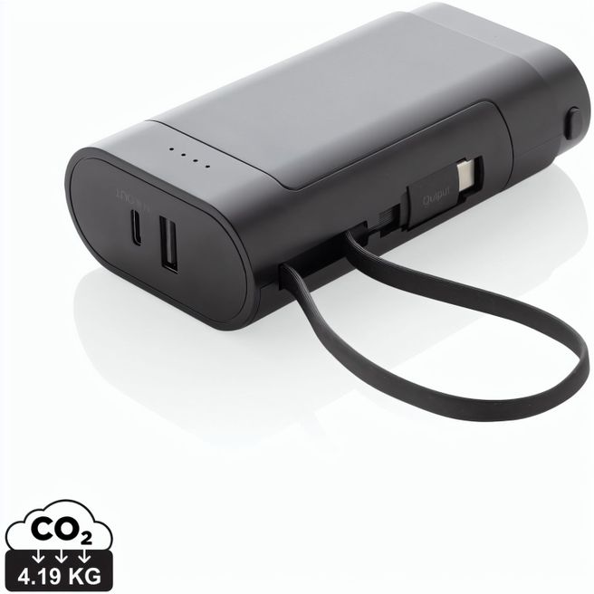 CycleCell 10.000mah Powerbank mit herausnehmbarer Batterie