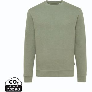 IQONIQ Denali ungefärbt. Rundhals-Sweater aus recycelter BW