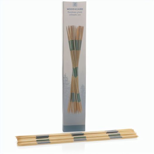 Giant Mikado-Set aus Bambus (Bild 1)