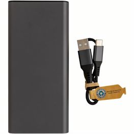 Terra 20.000mAh 20W Powerbank aus RCS recyceltem Aluminium