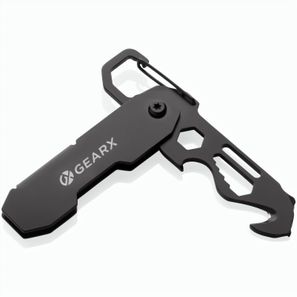 Gear X faltbares EDC-Werkzeug mit Kartonmesser & Karabiner