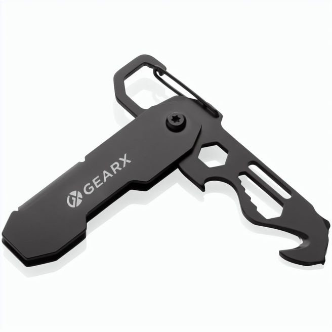 Gear X faltbares EDC-Werkzeug mit Kartonmesser & Karabiner