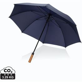 Produktabbildung Tony Aware™ RPET 30" Schirm mit auto. Öffnung & Akaziengriff Tony Aware™ RPET 30" Schirm mit auto. Öffnung & Akaziengriff