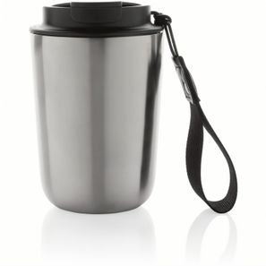 Cuppa Vakuumbecher aus RCS-Stahl mit Umhängeband