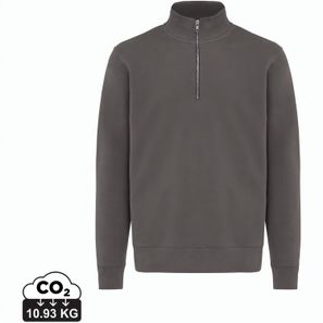 IQONIQ Elgon Quarter-Zip-Sweater aus rec. Baumwolle