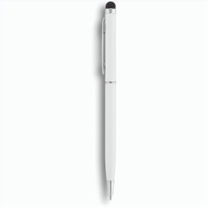 Schlanker Aluminiumkugelschreiber mit Stylus