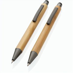 Modernes Bambus-Stifteset in Box